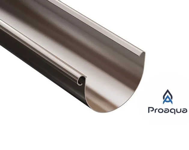 Rynna dachowa PVC Budmat Proaqua - kolor RAL 8017