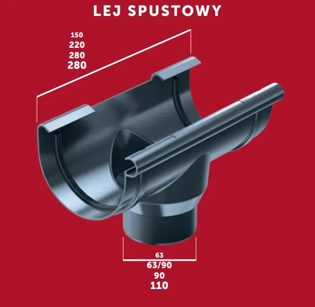 Lej spustowy Budmat Proaqua. Sztucer.