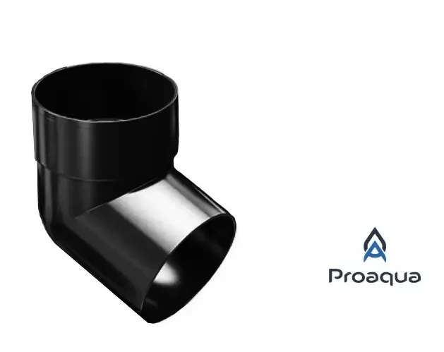 Kolano jednokielichowe Budmat Proaqua - kolor RAL 9005