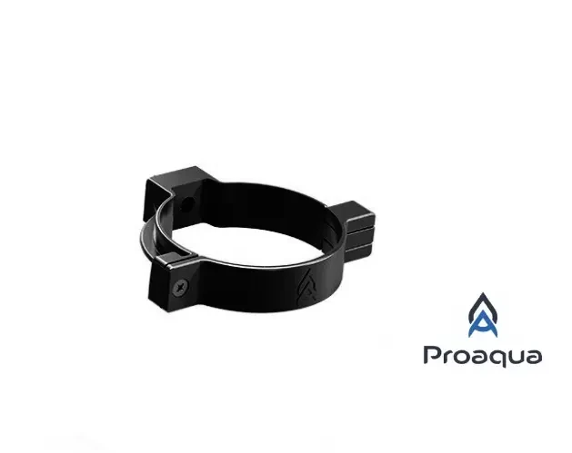 Obejma rury spustowej Budmat Proaqua - kolor RAL 9005