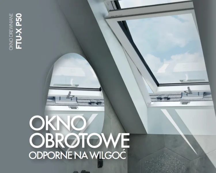 Okno dachowe FAKRO FTU-X P50 AUMX - aranżacja