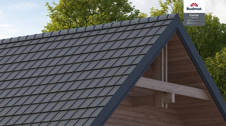 Blachodachówka modułowa BudMat COMO - realizacja