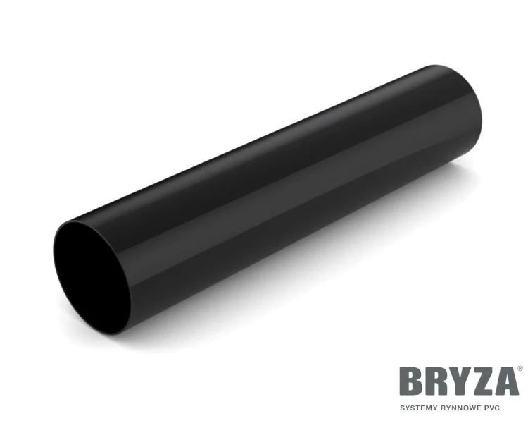 BRYZA rura spustowa - czarny