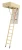 Schody strychowe FAKRO Greenstep LWT Super Thermo