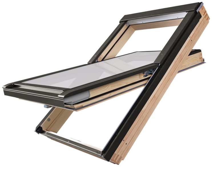 Okno dachowe FAKRO FTP-X U41 RAL 7022
