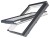 Okno dachowe PVC FAKRO PTP-V U41
