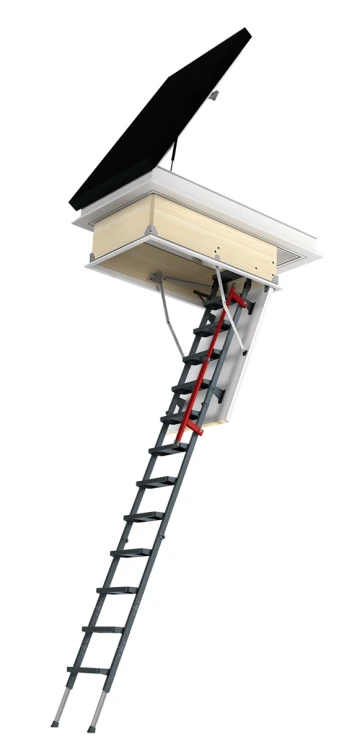 Wyłaz dachowy do dachu płaskiego FAKRO DRL - schody strychowe nie są częścią zestawu