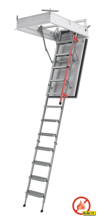 Schody strychowe ognioodporne FAKRO LMF 120