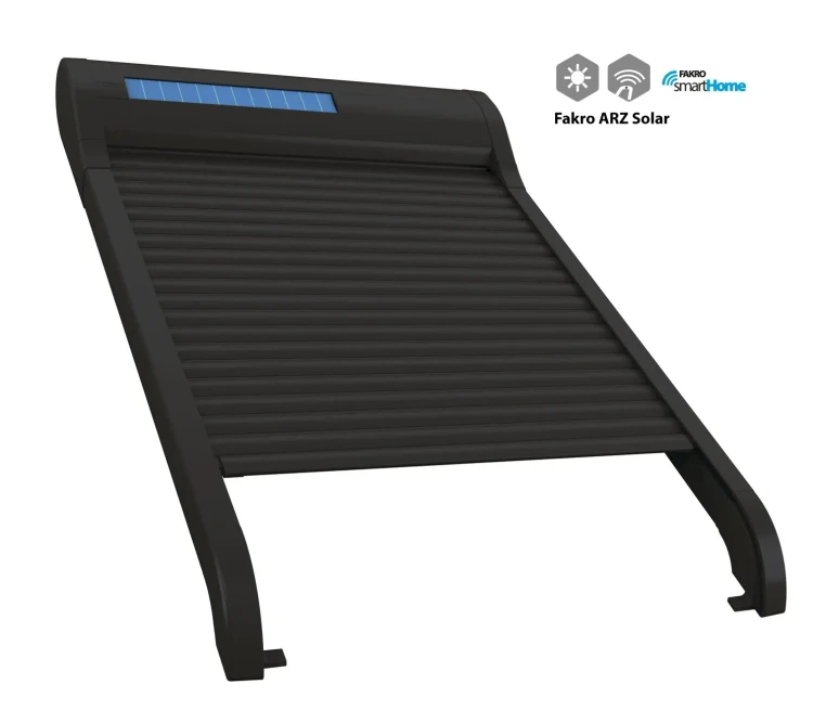 Roleta zewnętrzna FAKRO ARZ Komfort solar - Kolor RAL 9005