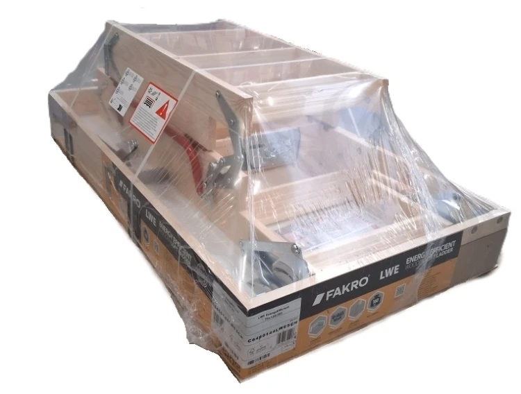 Schody strychowe GREENSTEP FAKRO LWE - pakowanie