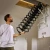 Schody strychowe FAKRO LSE Energy Efficient - wizualizacja