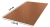 Blacha płaska BudMat SafeMat RAL 8004 foliowana 1,25x 2 mb
