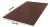 Blacha płaska BudMat SafeMat RAL 8017 foliowana 1,25x 2 mb