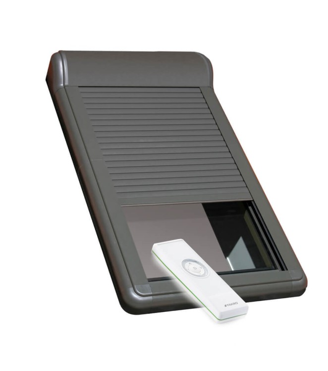 FAKRO ARZ Z-Wave kolor RAL 7022 - pilot sprzedawany osobno