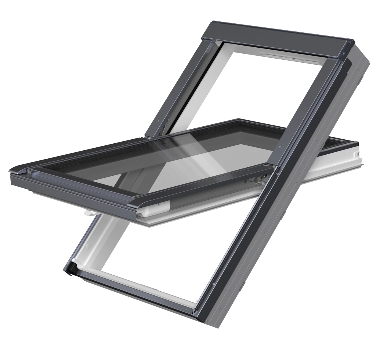 Okno dachowe FAKRO PTP-V U41 greenview - RAL 7016